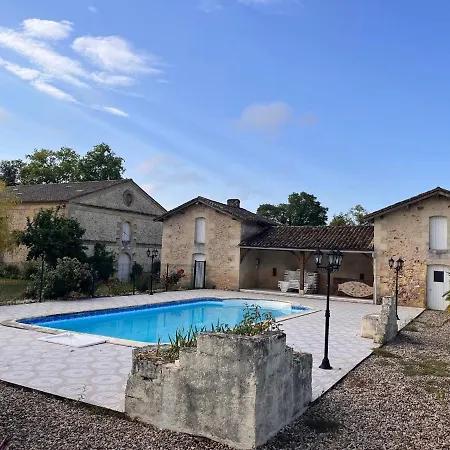 Villa Domaine Clos Et Arboré De 3 Ha Avec Deux Maisons Lamothe-Montravel